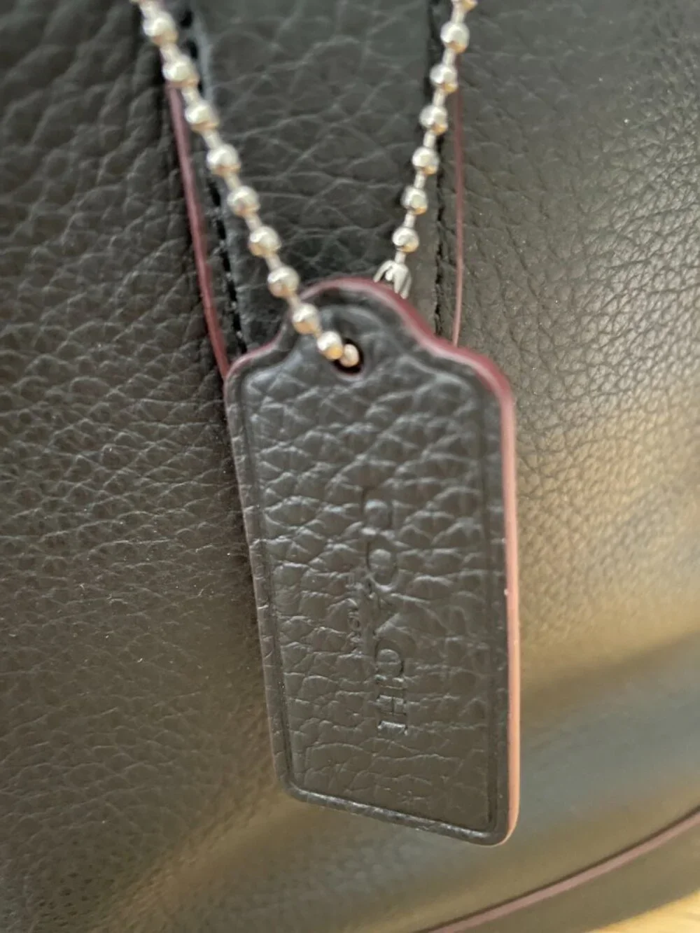 Coach Hamilton Bag Pebble Leather